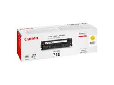 CRG-718Y,Yellow,originální toner