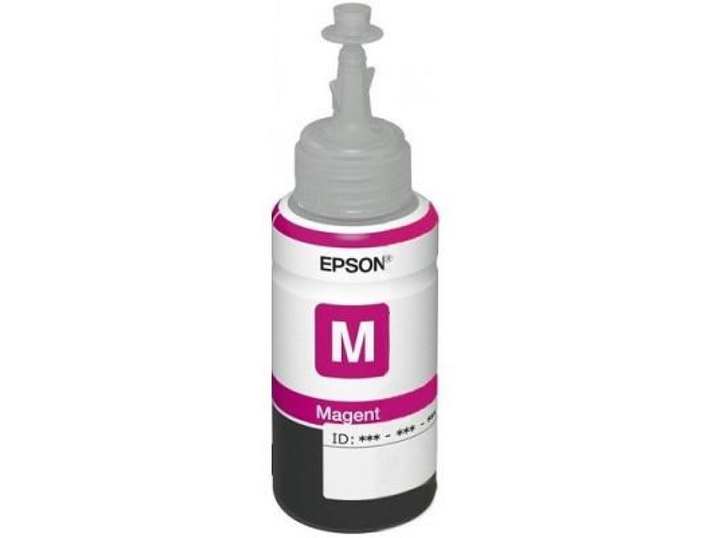 Epson T6643 Magenta , originální purpurový ink Epson C13T66434A, 70ml