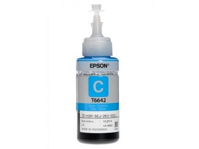 Epson T6642 Cyan , originální azurový ink Epson C13T66424A, 70ml