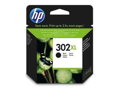 HP 302XL Bk (F6068AE) černá originální ink cartridge