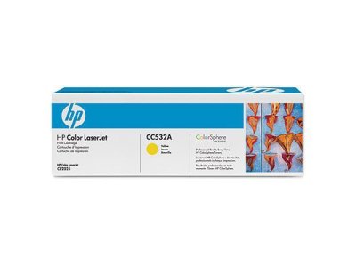 HP CC532A,Yellow,originální toner