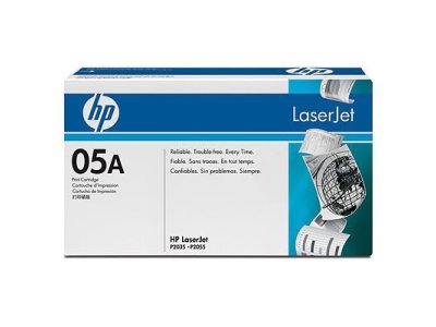 HP CE505A,Black,originální toner