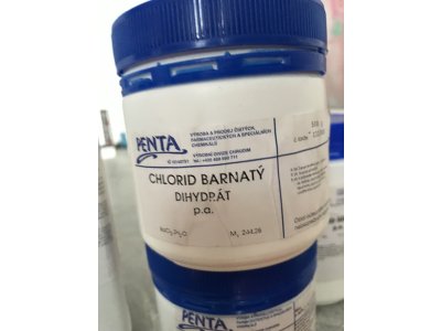 Chlorid barnatý dihydrát p.a. 500gr