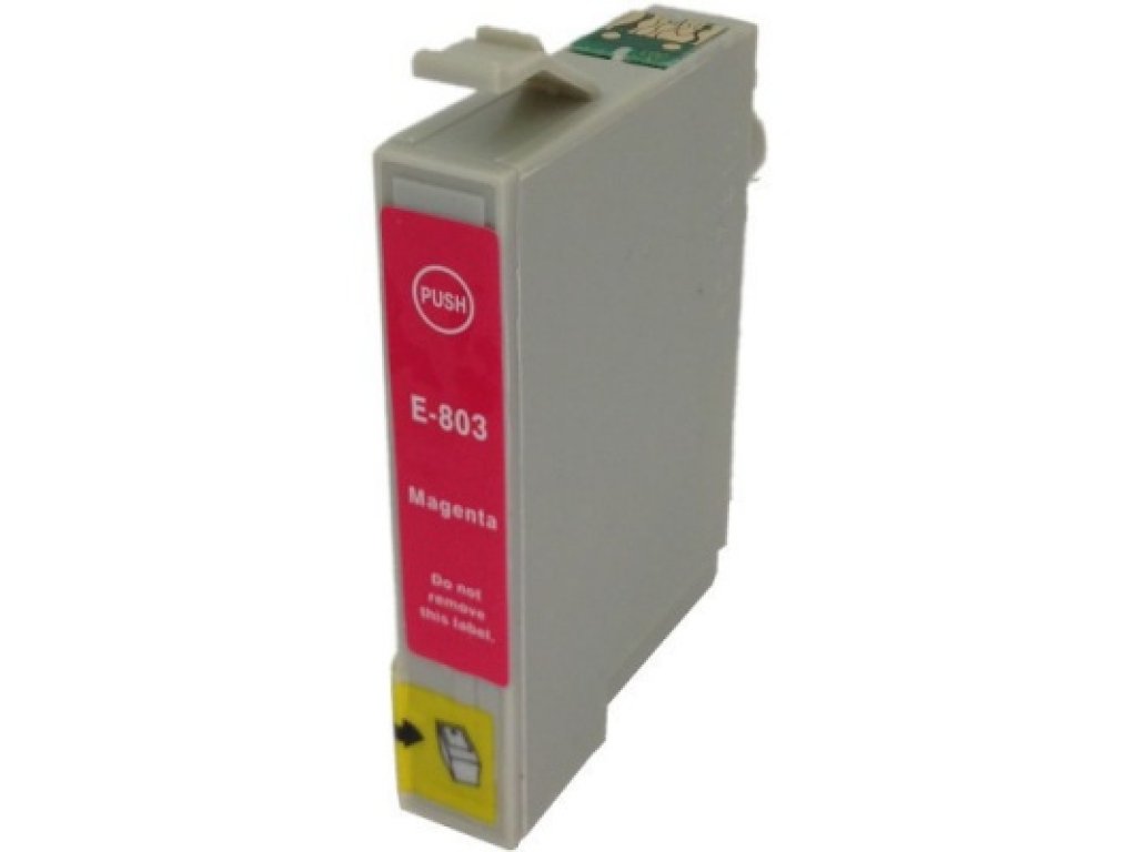 Epson T0803,purpurová,14 ml,kompatibilní cartridge