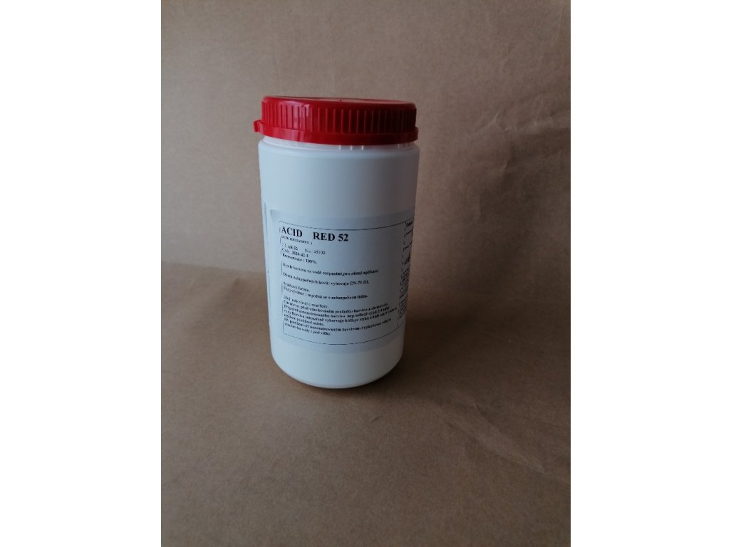 Barvivo Acid Red 52  balení 1000 g