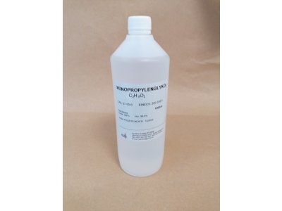 Monopropylenglykol MPG technický Objem 1000ml