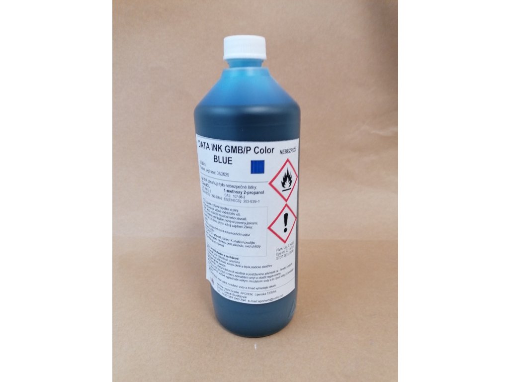 Data Ink GMB/P- modrá 1000ml